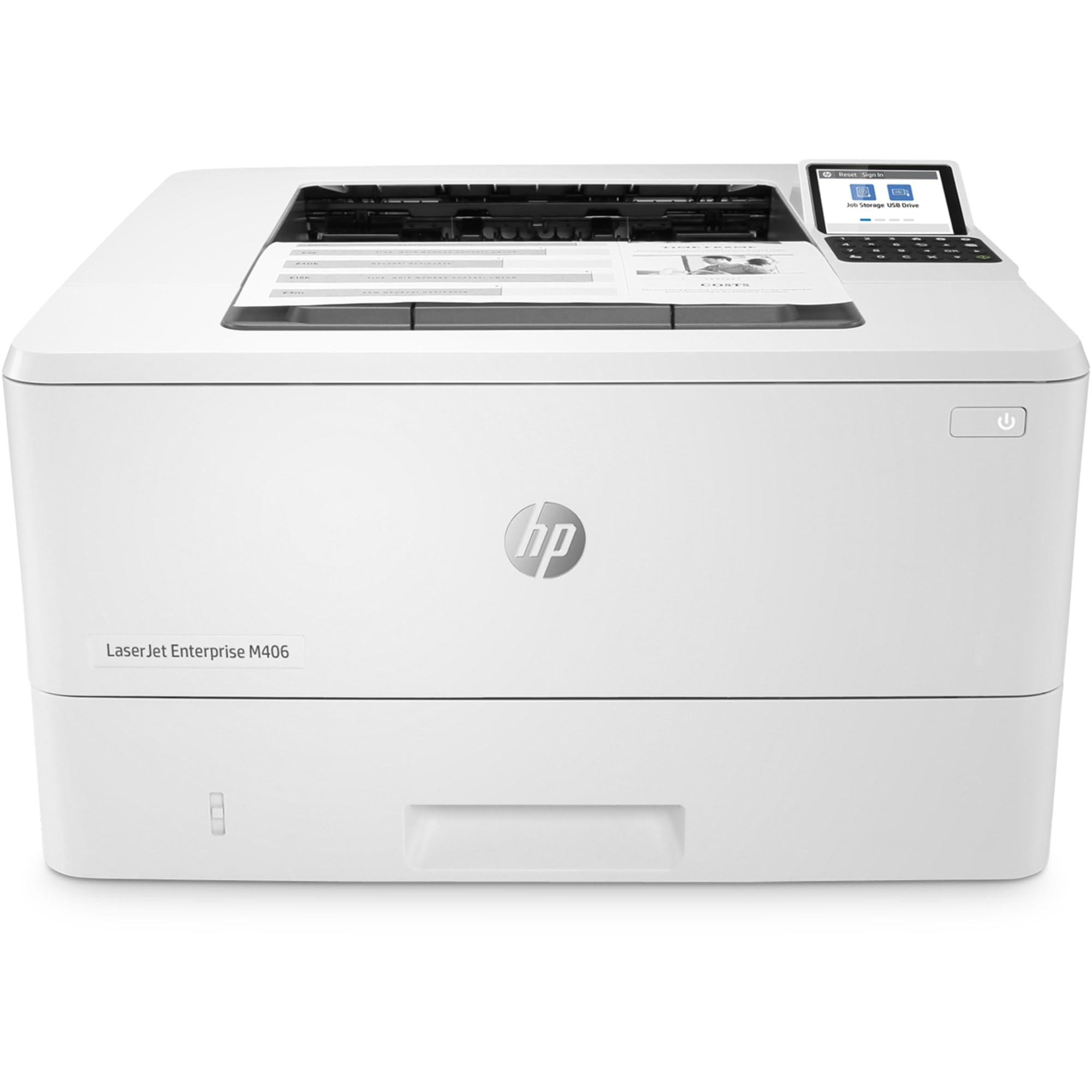 Amazon.com: HP LaserJet Enterprise M406dn Monochrome Printer
